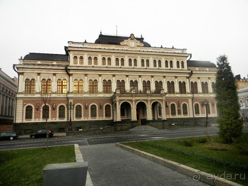 Площадь Свободы в Казани.