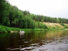 Правильный отдых. На байдарках по Кокшенге.