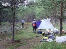 Правильный отдых. На байдарках по Кокшенге.