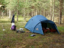 Правильный отдых. На байдарках по Кокшенге.