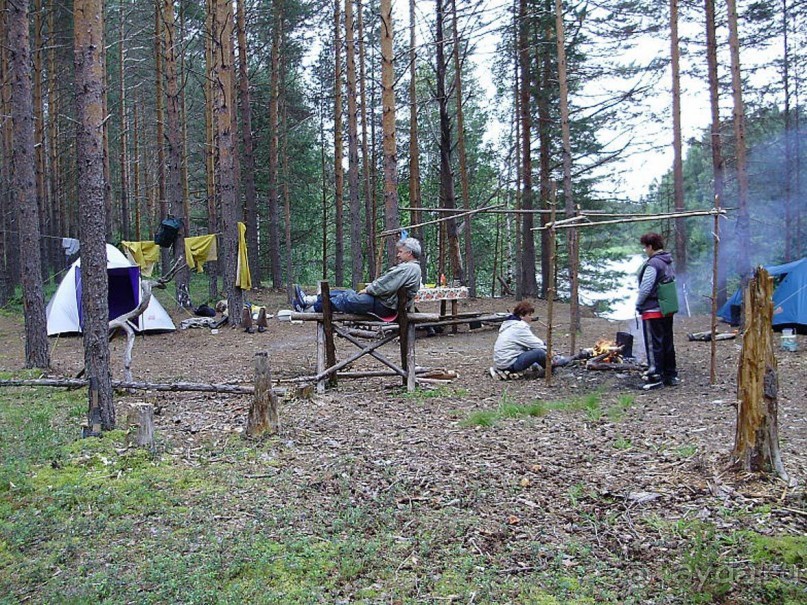 Правильный отдых. На байдарках по Кокшенге.