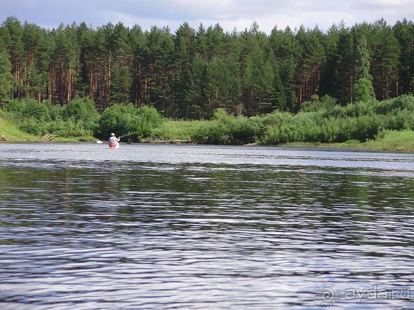 Правильный отдых. На байдарках по Кокшенге.