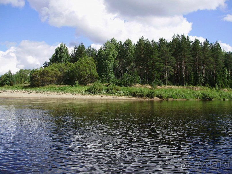 Правильный отдых. На байдарках по Кокшенге.