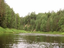 Правильный отдых. На байдарках по Кокшенге.