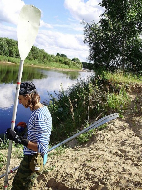 Правильный отдых. На байдарках по Кокшенге.