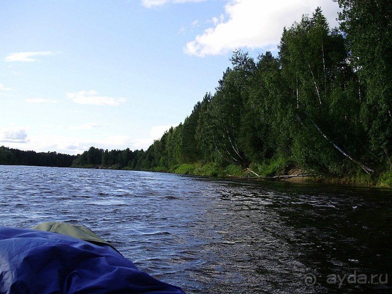 Правильный отдых. На байдарках по Кокшенге.