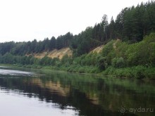 Правильный отдых. На байдарках по Кокшенге.