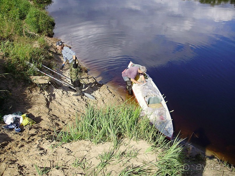 Правильный отдых. На байдарках по Кокшенге.