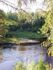 Правильный отдых. На байдарках по Кокшенге.