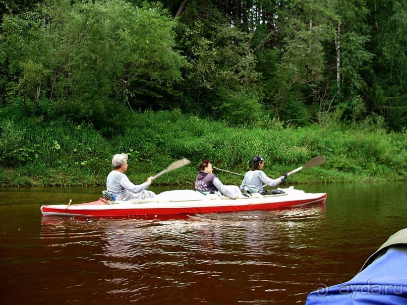 Правильный отдых. На байдарках по Кокшенге.