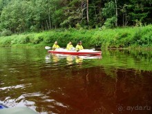 Правильный отдых. На байдарках по Кокшенге.