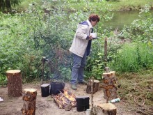 Правильный отдых. На байдарках по Кокшенге.