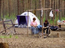 Правильный отдых. На байдарках по Кокшенге.