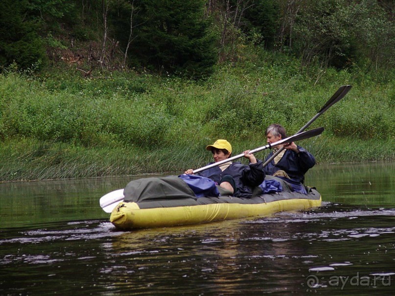 Правильный отдых. На байдарках по Кокшенге.