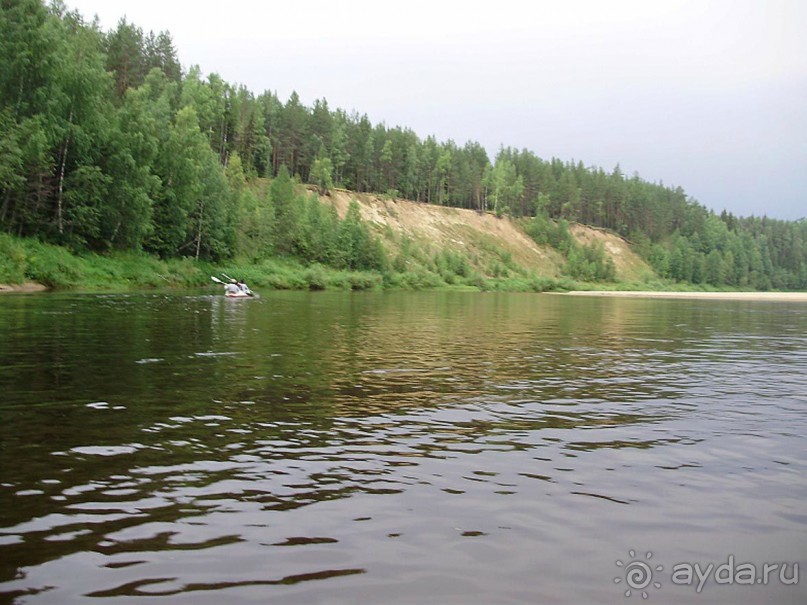 Правильный отдых. На байдарках по Кокшенге.