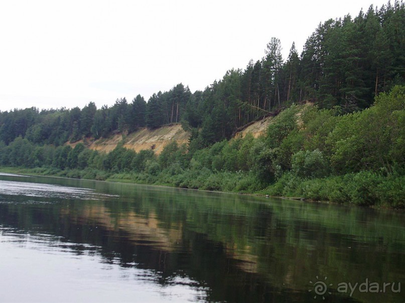 Правильный отдых. На байдарках по Кокшенге.