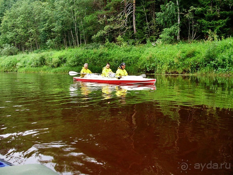 Правильный отдых. На байдарках по Кокшенге.