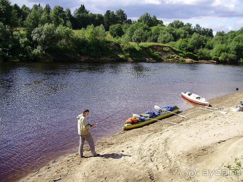 Правильный отдых. На байдарках по Кокшенге.