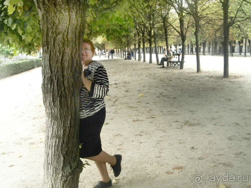 В саду Пале-Рояль.