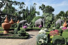 Тайланд навсегда....Часть 2. Тропический сад Нонг Нуч в Паттайе.