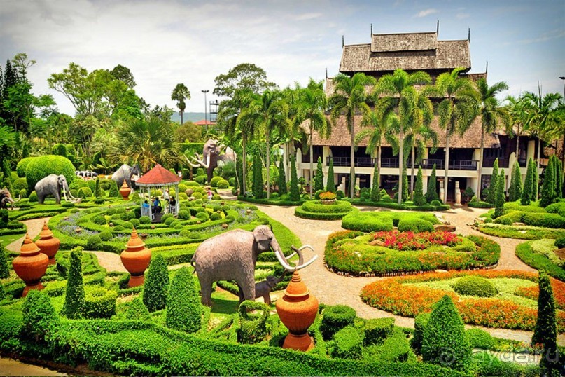 Тайланд навсегда....Часть 2. Тропический сад Нонг Нуч в Паттайе.