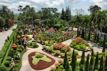 Тайланд навсегда....Часть 2. Тропический сад Нонг Нуч в Паттайе.