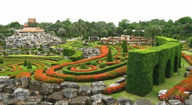 Тайланд навсегда....Часть 2. Тропический сад Нонг Нуч в Паттайе.