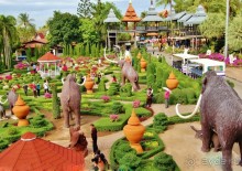 Тайланд навсегда....Часть 2. Тропический сад Нонг Нуч в Паттайе.