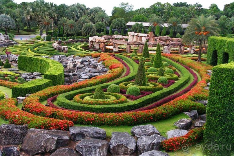 Тайланд навсегда....Часть 2. Тропический сад Нонг Нуч в Паттайе.