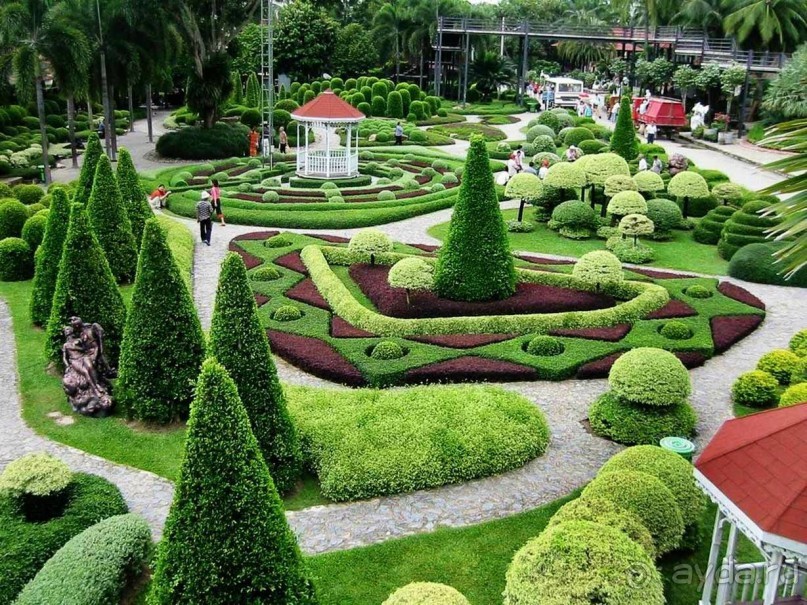 Тайланд навсегда....Часть 2. Тропический сад Нонг Нуч в Паттайе.