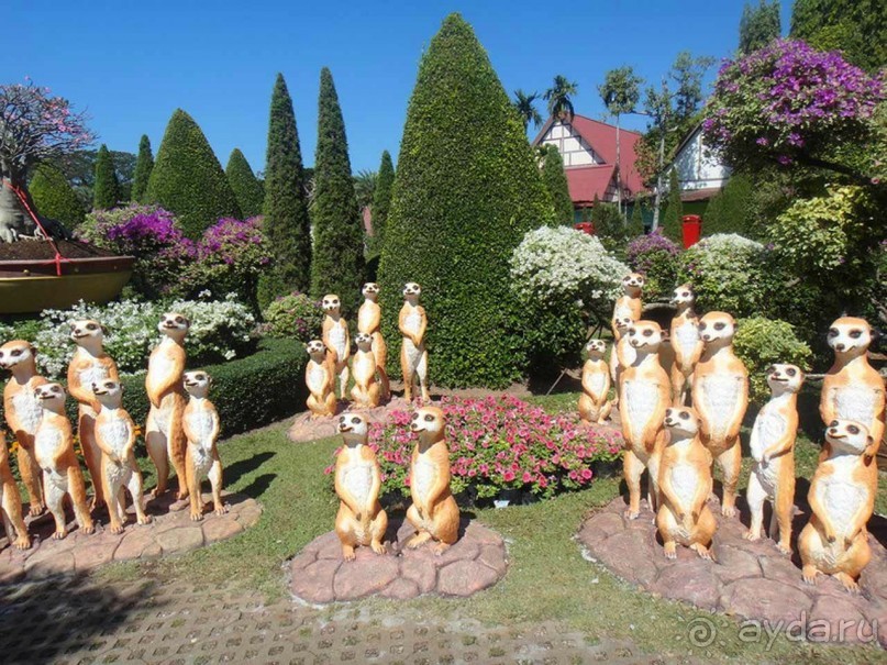 Тайланд навсегда....Часть 2. Тропический сад Нонг Нуч в Паттайе.