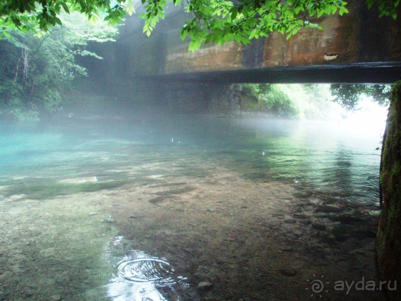 Голубое озеро