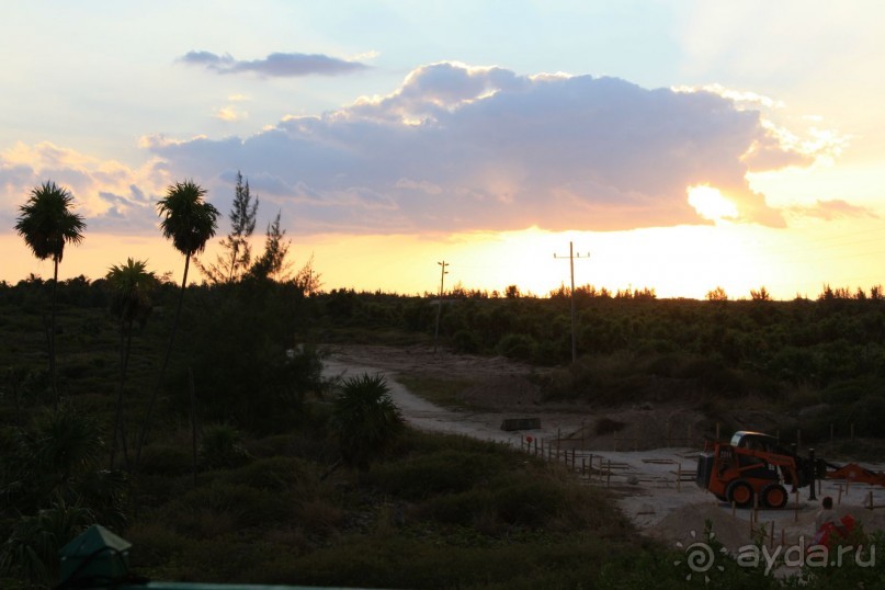 закат из номера