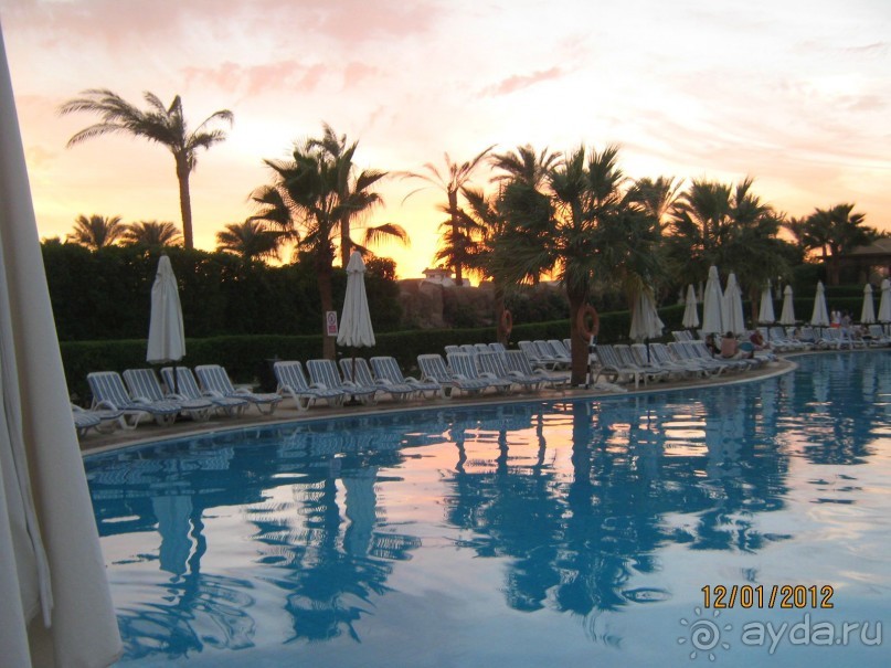 Заход солнца, где-то в 17-00