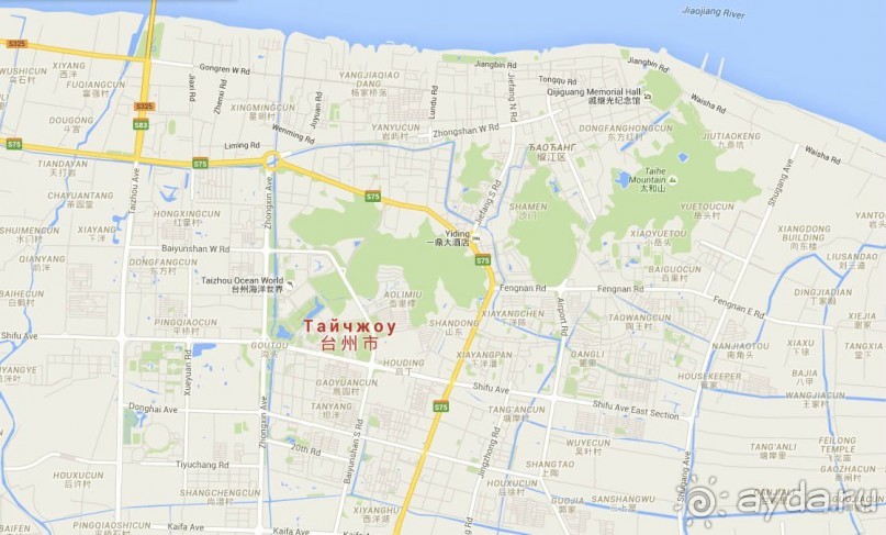 Тайчжоу-центр буддизма и даосизма в Китае