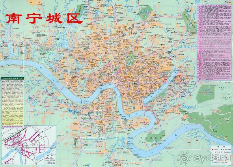 Карта Наньина