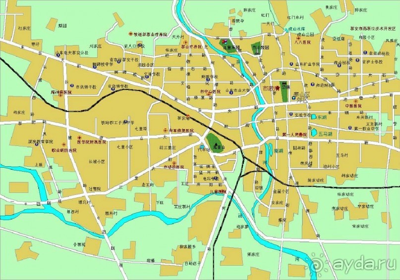 ТАЙАНЬ-город у горы Тайшань