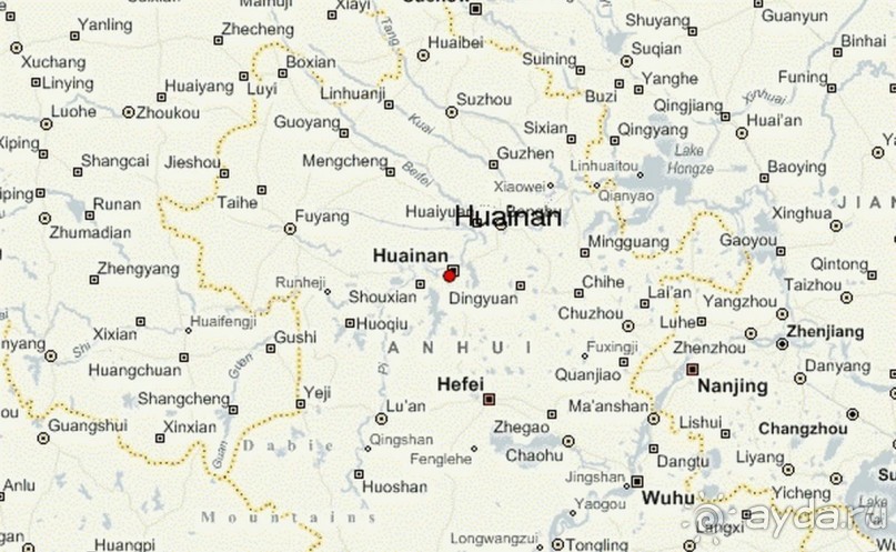 ХУАЙАНЬ-столица каменной соли