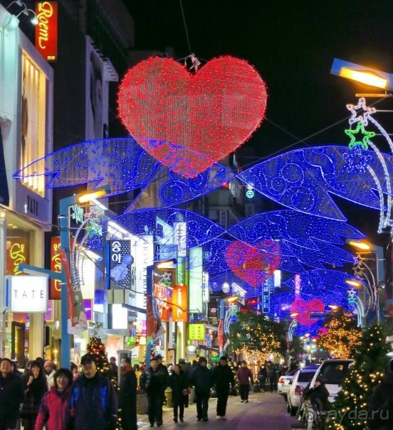 ПУСАН (Южная Корея)-город на Рождество 2011