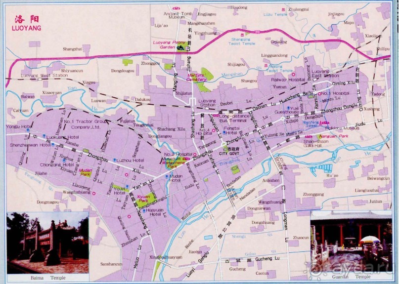 Карта Лояна