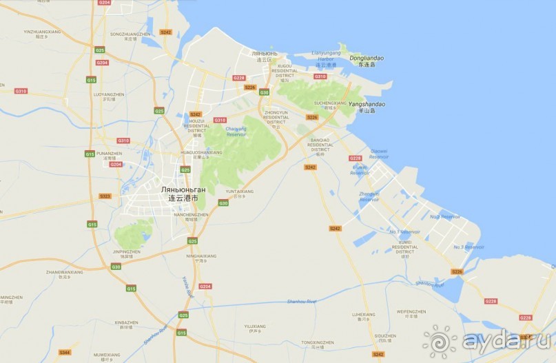 Ляньюньган-порт и курорт в Китае