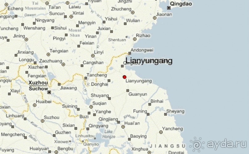 Ляньюньган-порт и курорт в Китае