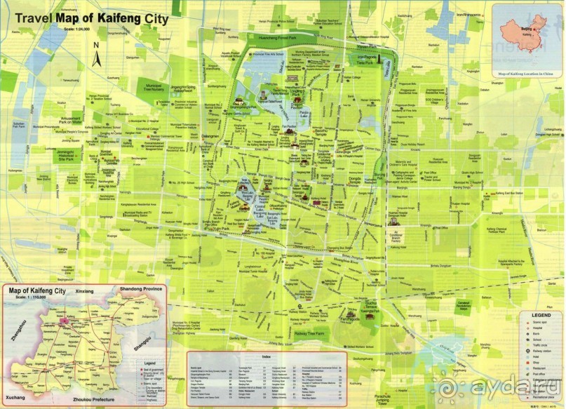 Кайфэн-древнейший город Китая