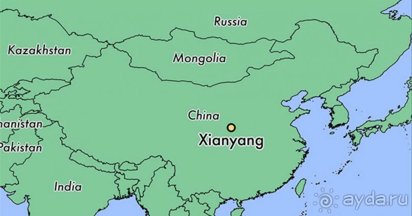 Сяньян-древняя столица Китая