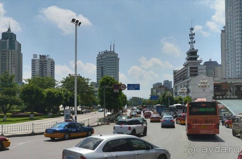 ЛЮЧЖОУ-город среди холмов