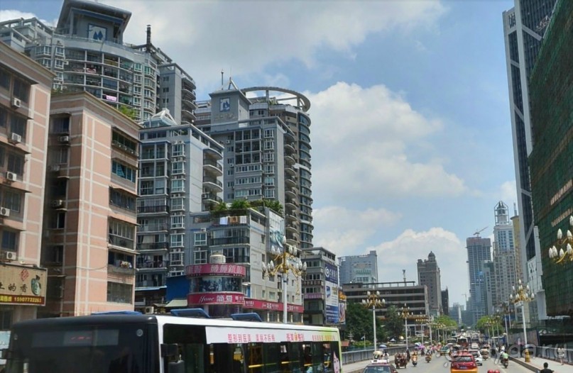 ЛЮЧЖОУ-город среди холмов