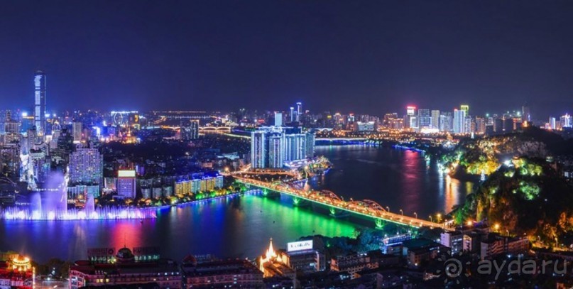 ЛЮЧЖОУ-город среди холмов