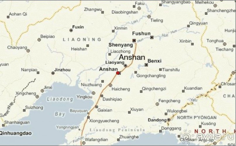 АНЬШАНЬ-где Сад Нефритового Будды