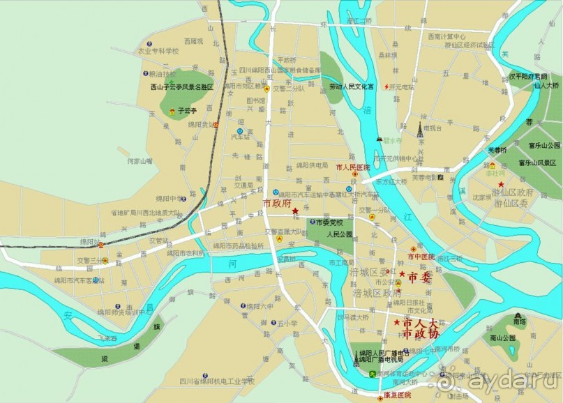 МЯНЬЯН-Город-парк