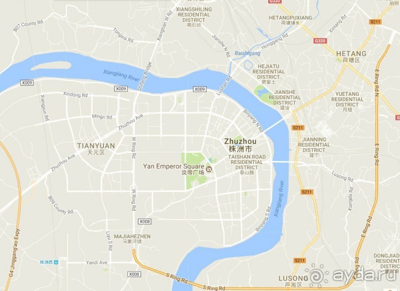 Чжучжоу-"город-сад" в Китае